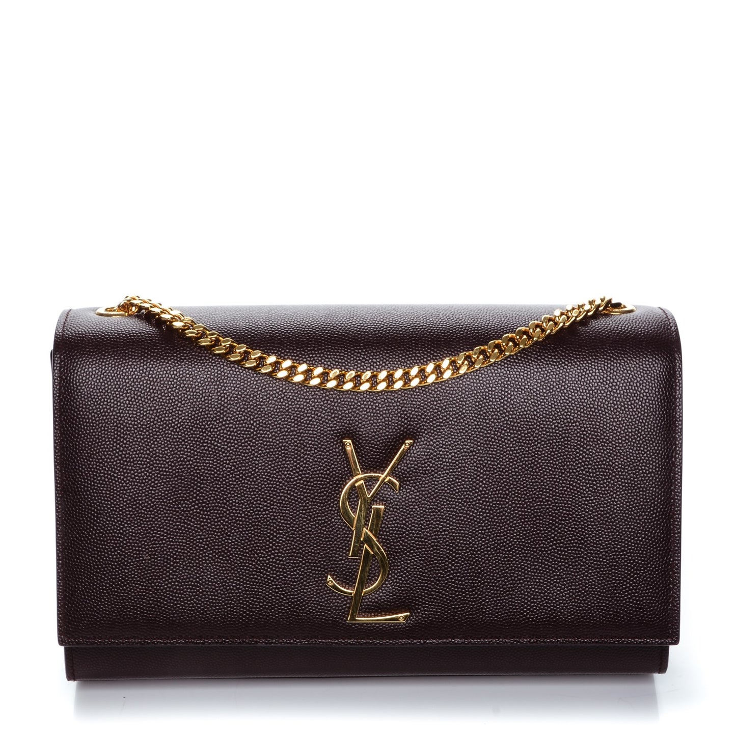 Grain De Poudre Medium Classic Monogram Kate Satchel Amaranto