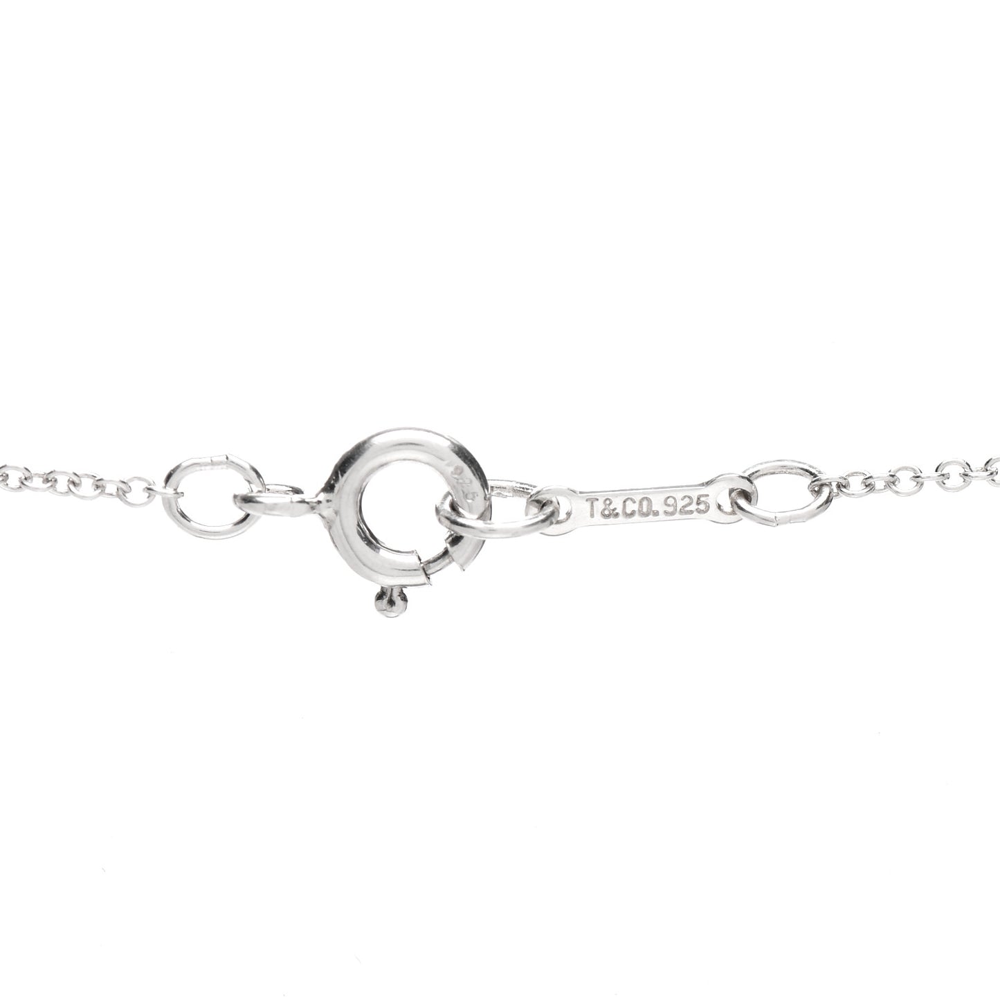 Sterling Silver Paloma Picasso Loving Heart Pendant Necklace