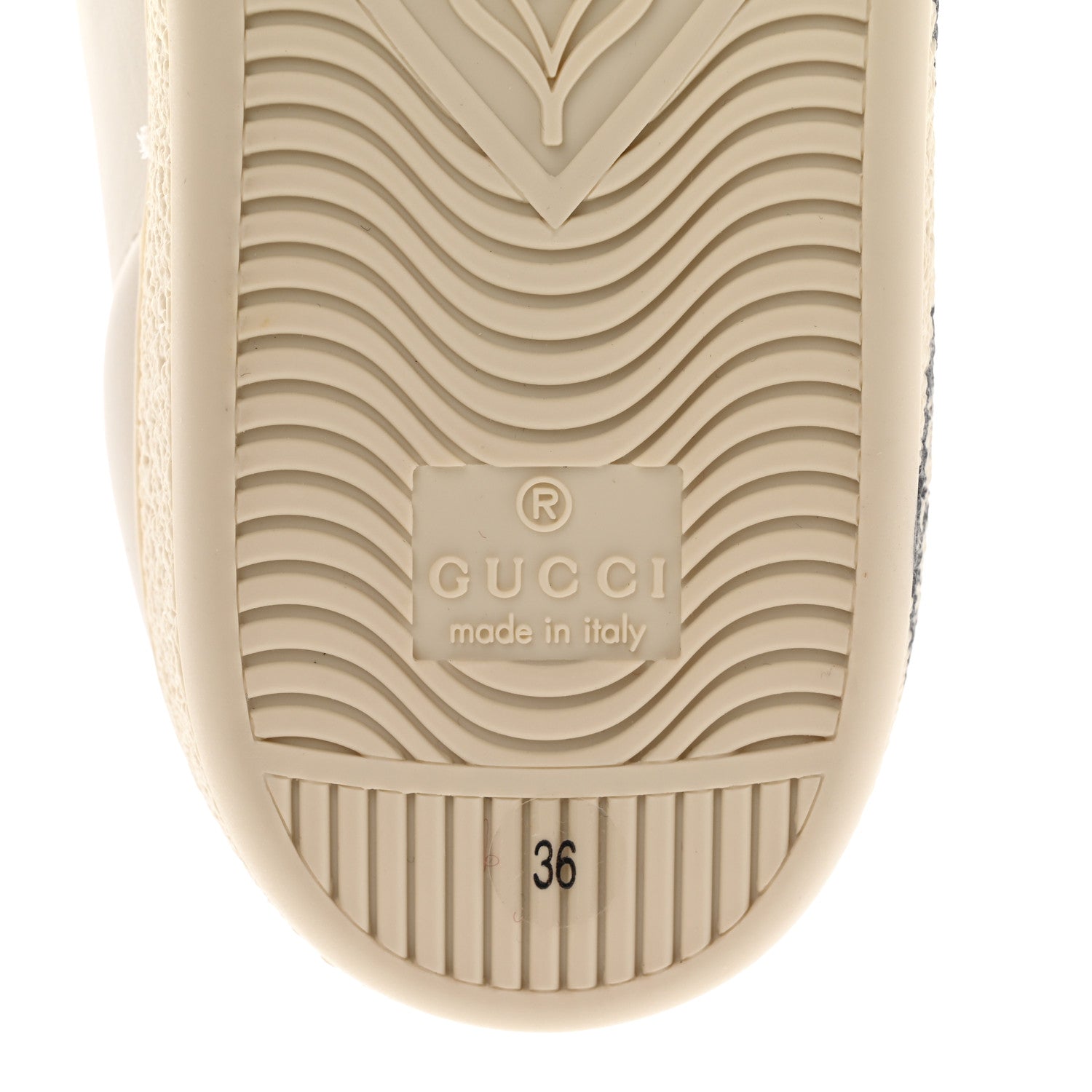 Gucci Calfskin Mystic Cat Print Womens Ace Sneakers 36 White 7 of 13