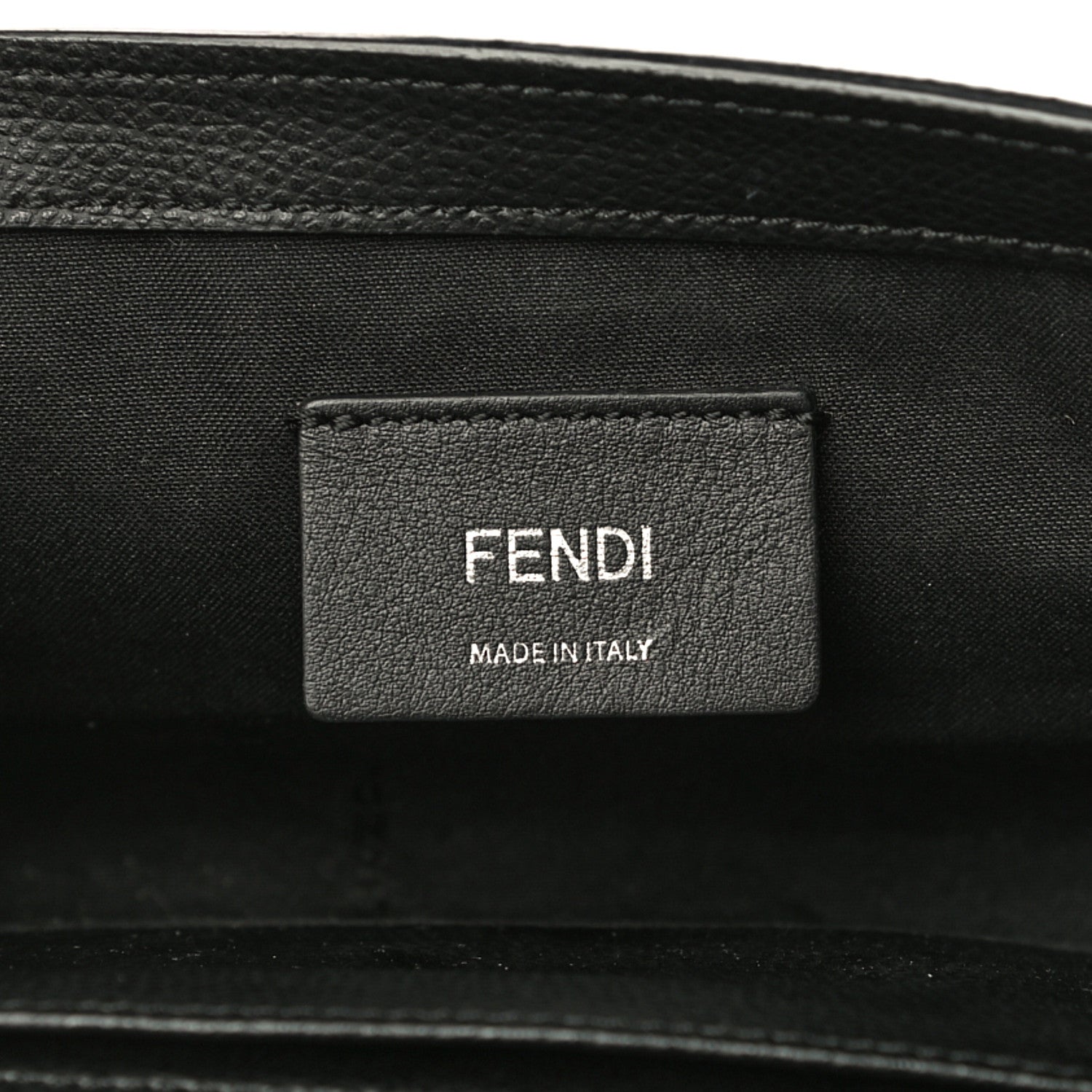 Fendi Vitello Cruise F is Fendi Wallet on Chain Black 6 of 17