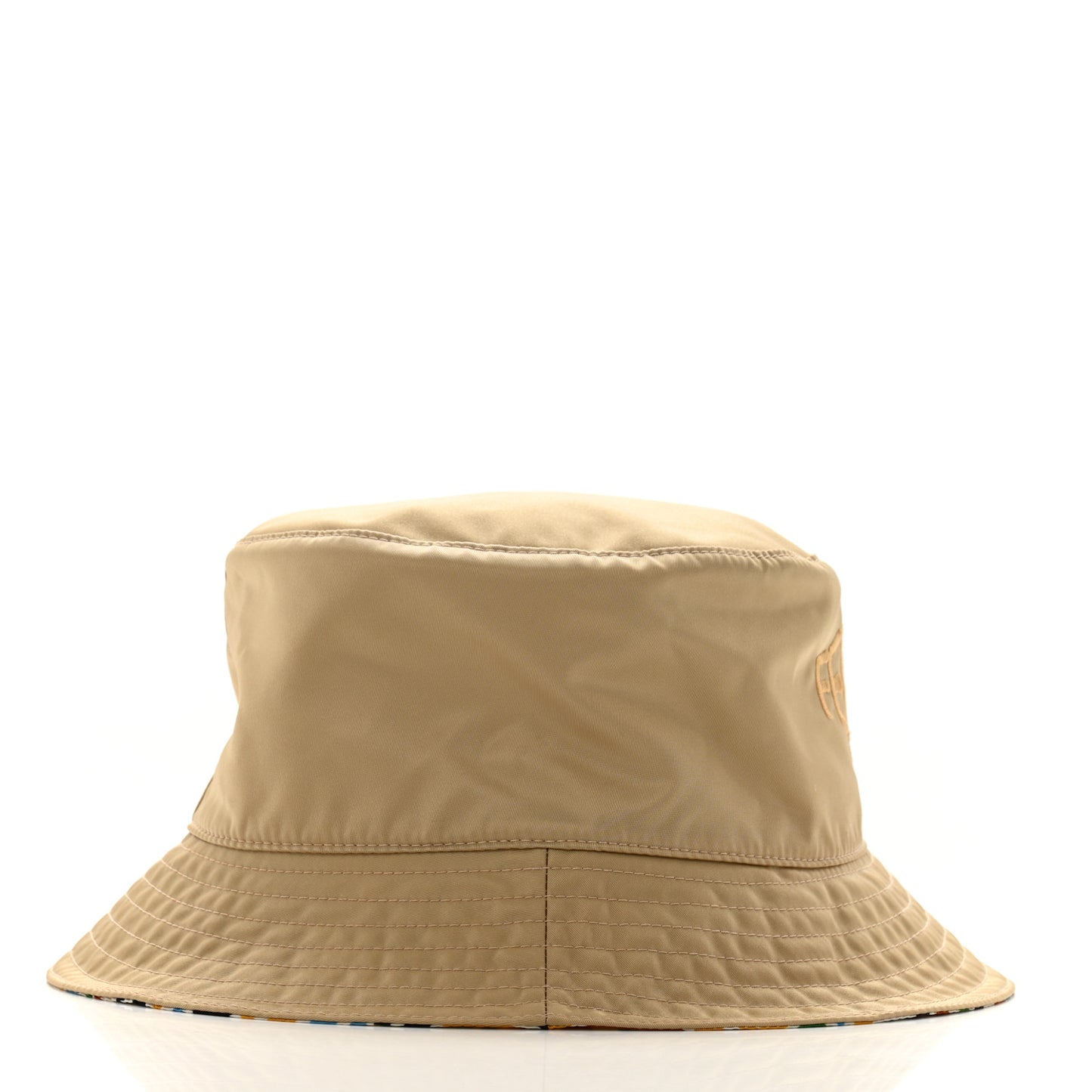 X SARA COLEMAN Nylon FF Vertigo Reversible Bucket Hat Multicolor