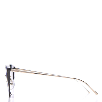 Prada Cat Eye Sunglasses SPR 21U Black 2 of 8