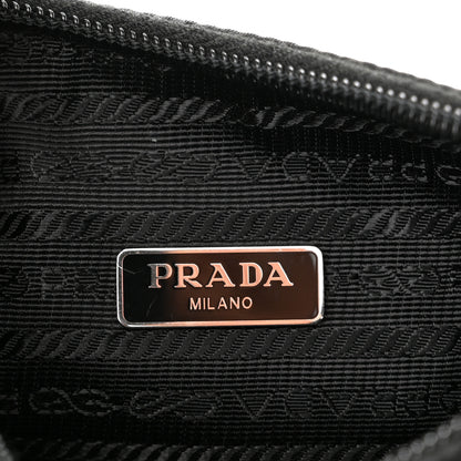 Prada Tessuto Nylon Mini Re-Edition 2000 Bag Black 6 of 9