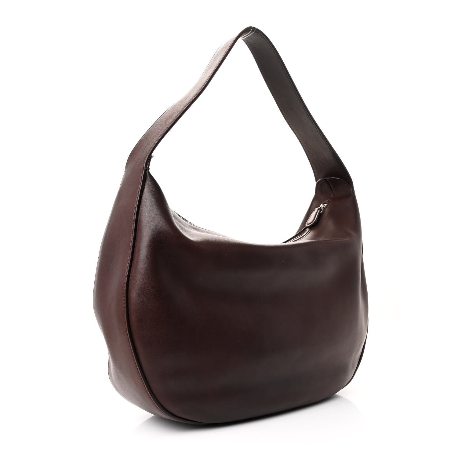 The Row Calfskin Allie Bag Burgundy 3 of 9