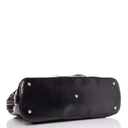 Saint Laurent Patent Oversized Muse Black 4 of 7