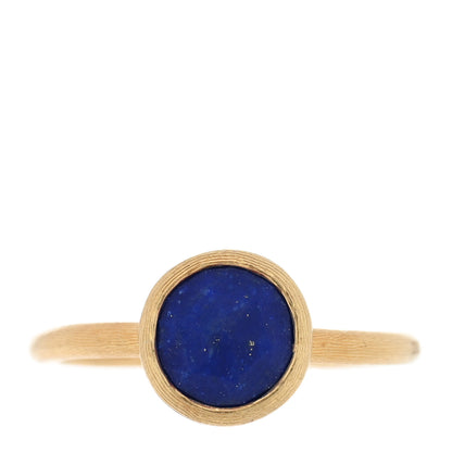 Marco Bicego 18K Yellow Gold Lapis Lazuli Jaipur Stackable Ring 53 6.25 1 of 4