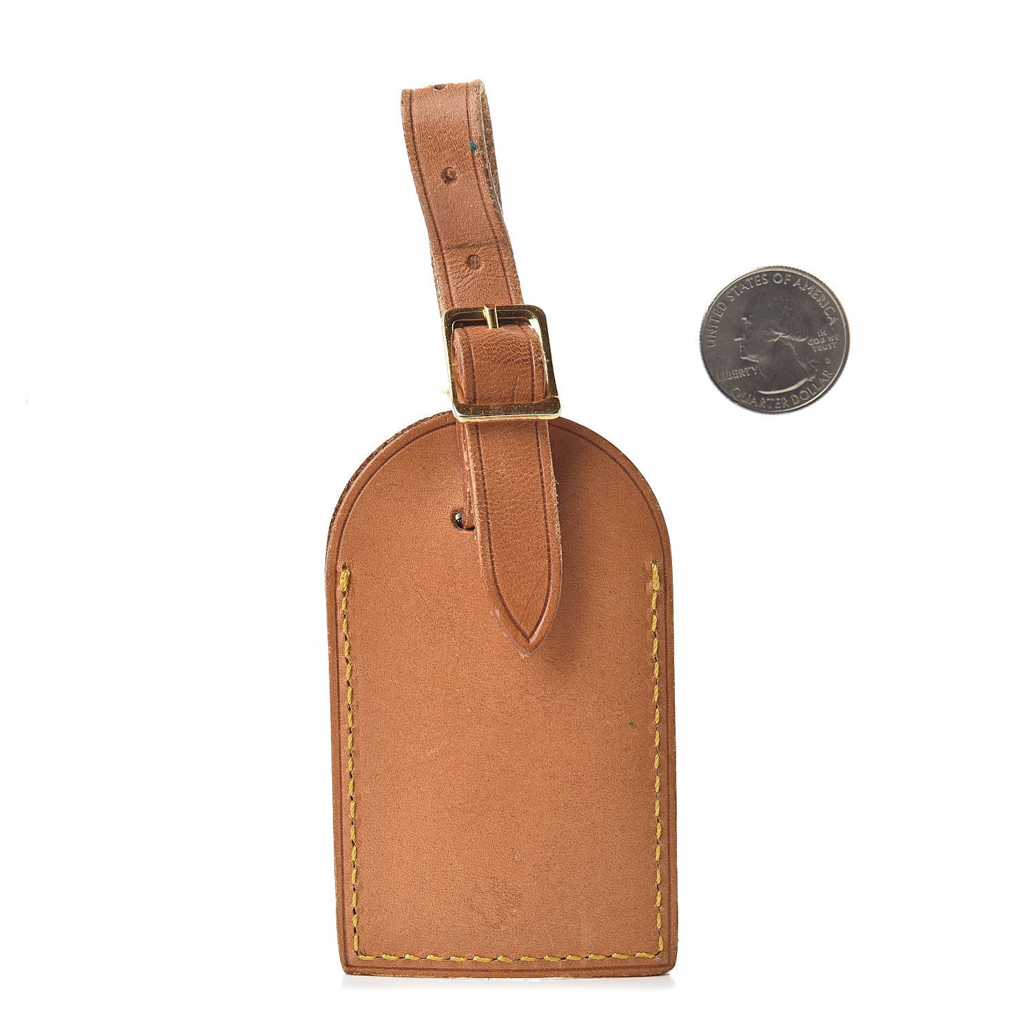 Louis Vuitton Vachetta Luggage Tag 2 of 5