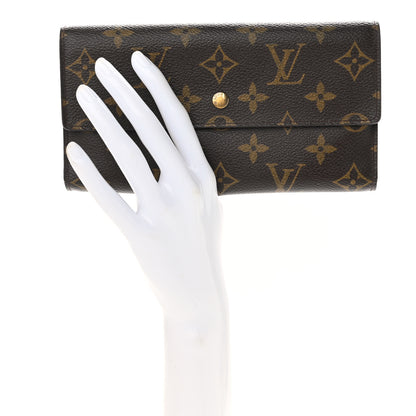 Louis Vuitton Monogram Porte Tresor International Wallet 2 of 10