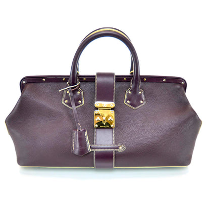 Louis Vuitton Suhali L Ingenieux GM Handbag Bag Prune 1 of 11