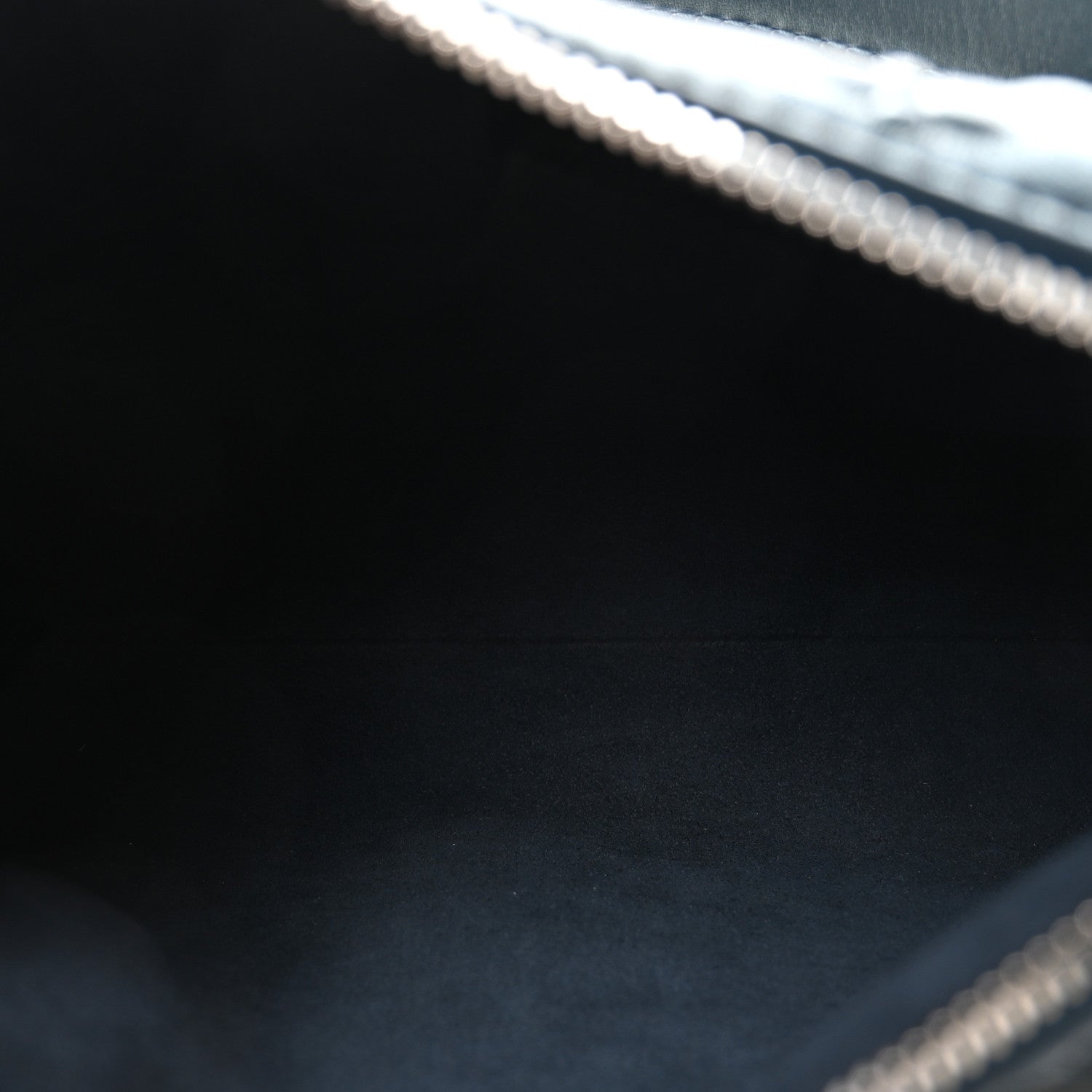 Louis Vuitton Calfskin Debossed Monogram Side Trunk Moon Bleu 5 of 11