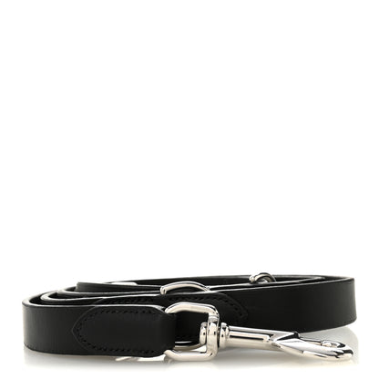 Hermes Natural Bridle Punch Dog Leash Black 1 of 5