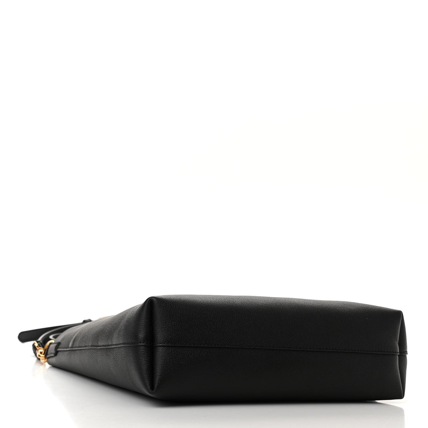 Calfskin Virtus Tote Bag Black