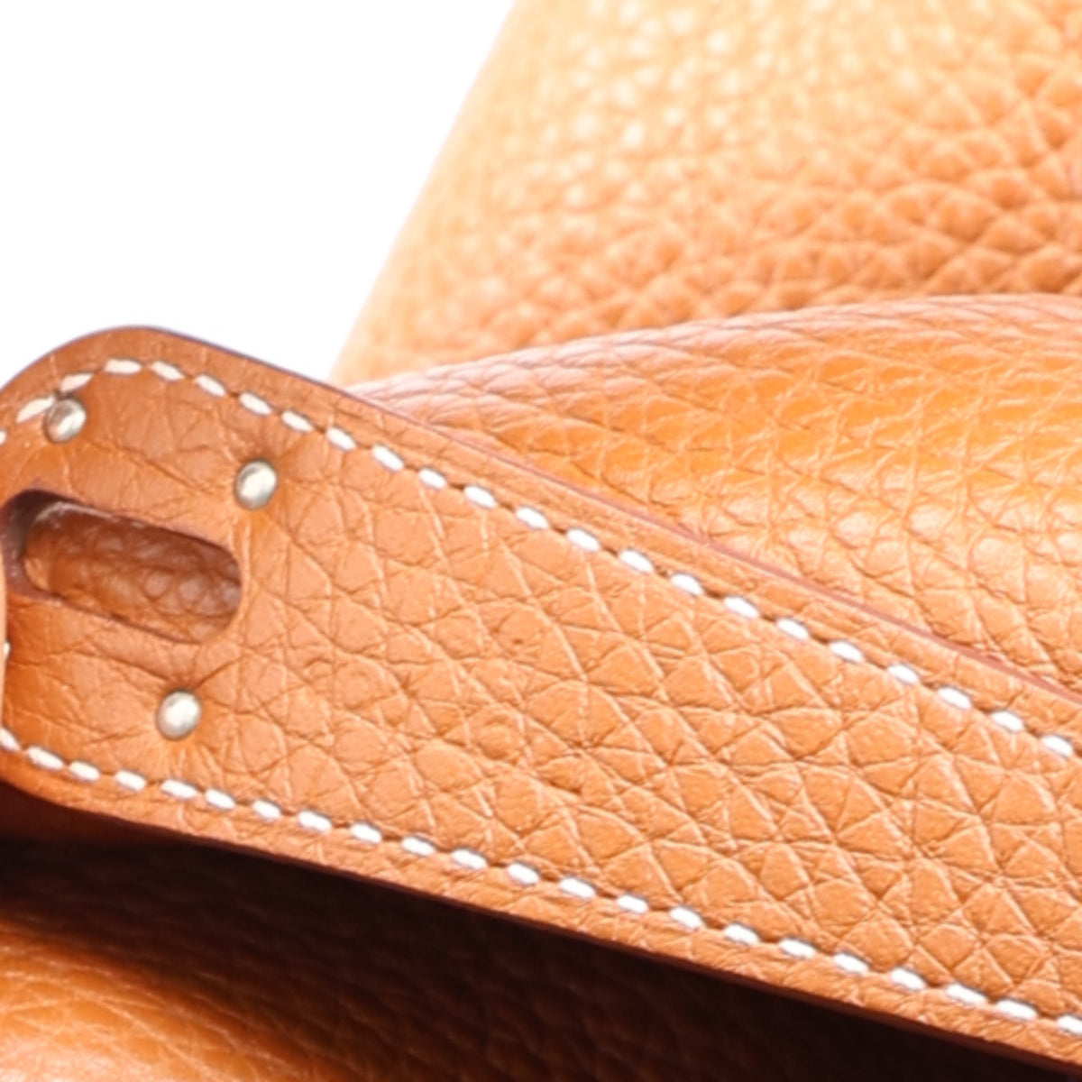 Hermes Taurillon Clemence Lindy 34 Gold 7 of 10