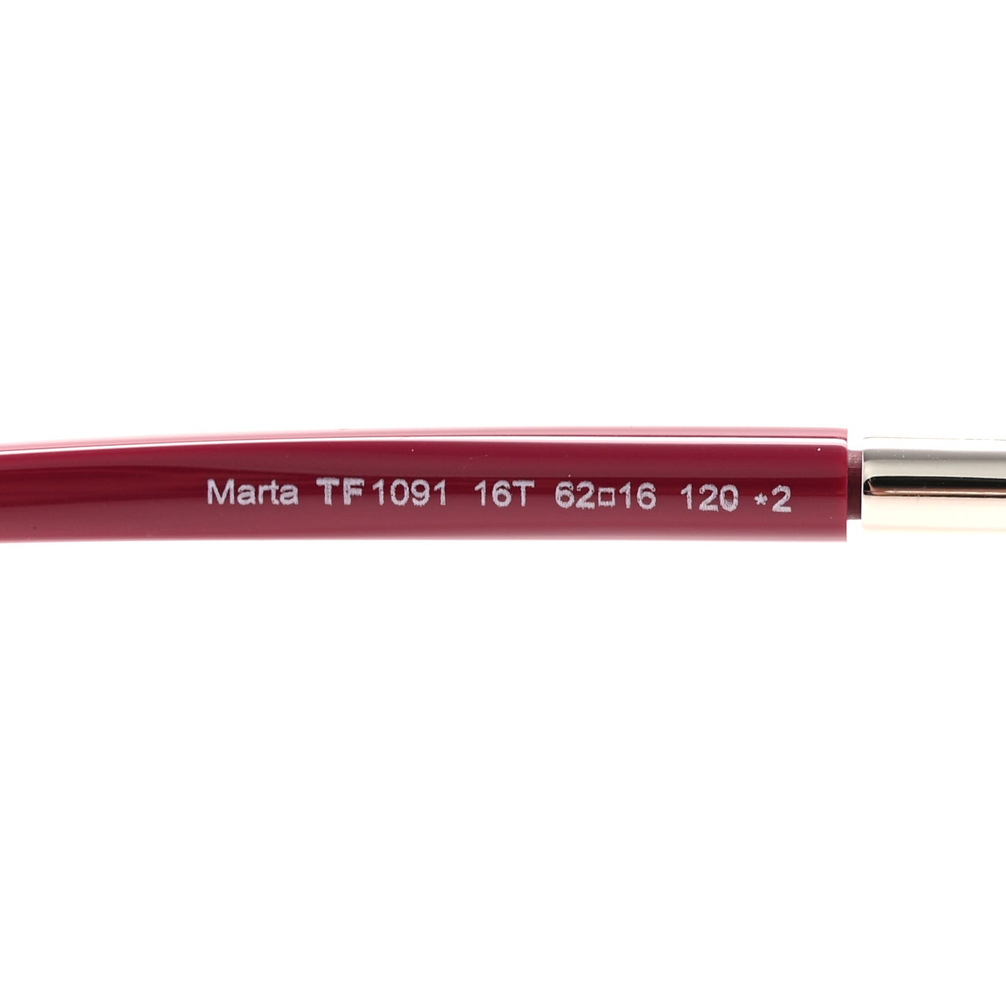 Metal Marta Sunglasses TF1091 Pink