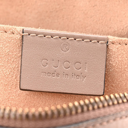 Gucci Calfskin Matelasse Small GG Marmont Chain Shoulder Bag Porcelain Rose 6 of 10