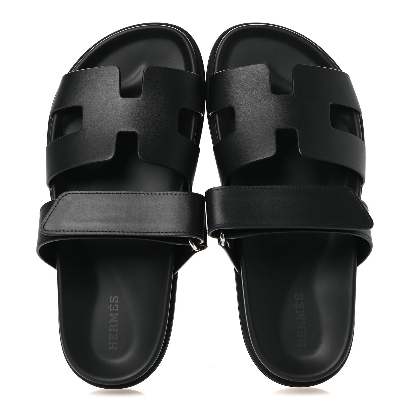 Calfskin Womens Chypre Sandals 36 Black