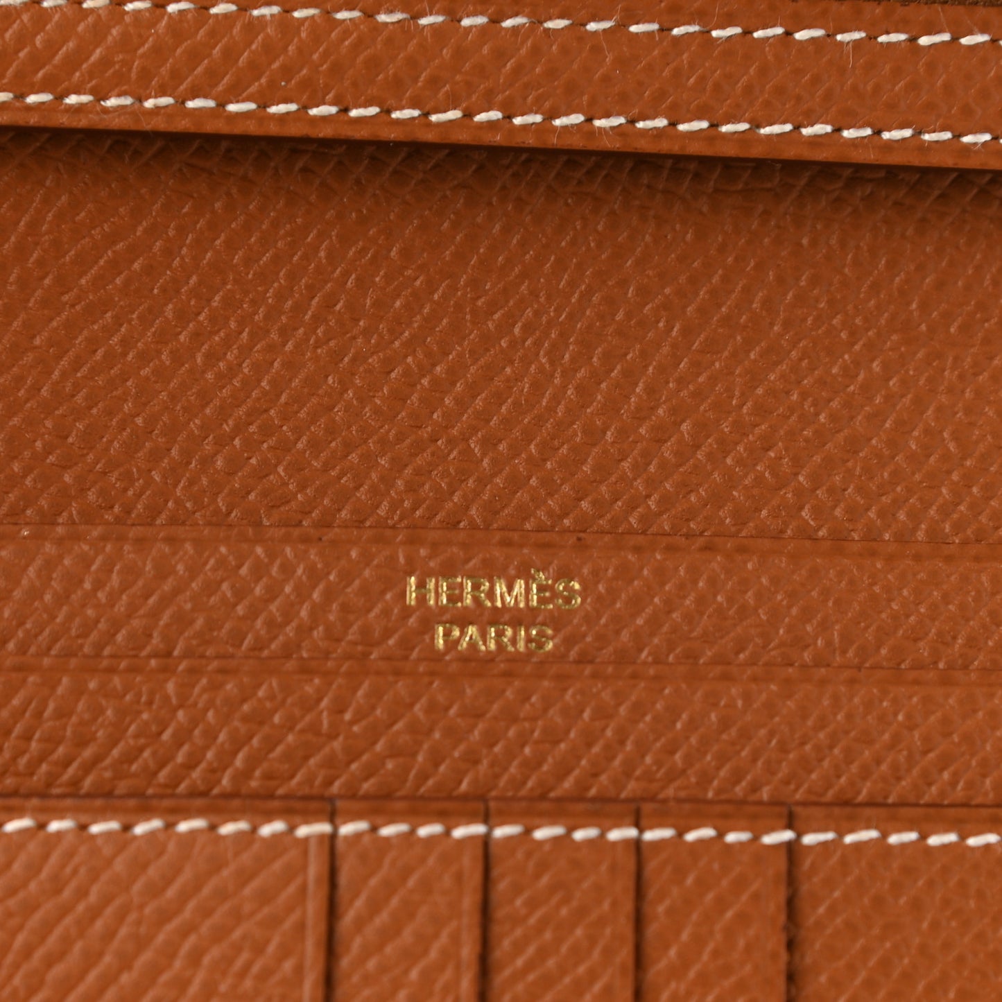 Epsom Bearn Compact Wallet Gold