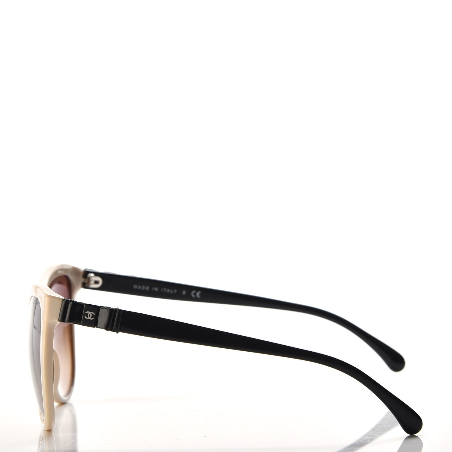 Chanel Butterfly Charms Sunglasses 5281 Beige Black 3 of 7