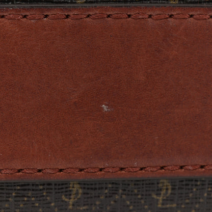 Saint Laurent Canvas Smooth Calfskin Le Monogramme Camera Bag Chestnut 11 of 15