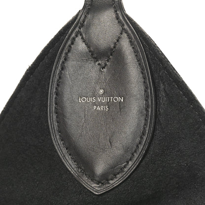 Louis Vuitton Monogram Flower Hobo Black 6 of 9