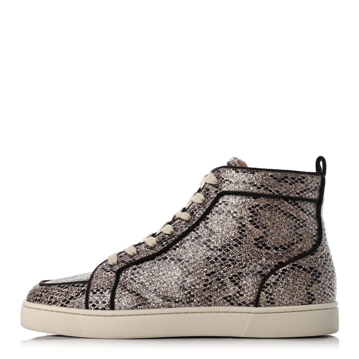 Christian Louboutin Glitter Ever Gondoliere Orlato Flat Sneaker 41.5 Roccia 1 of 10