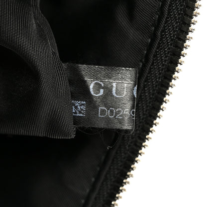 Gucci GG Supreme Monogram Web Messenger Bag Black 7 of 11
