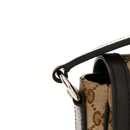 Gucci Monogram Flap Messenger Bag Beige Dark Brown 13 of 13