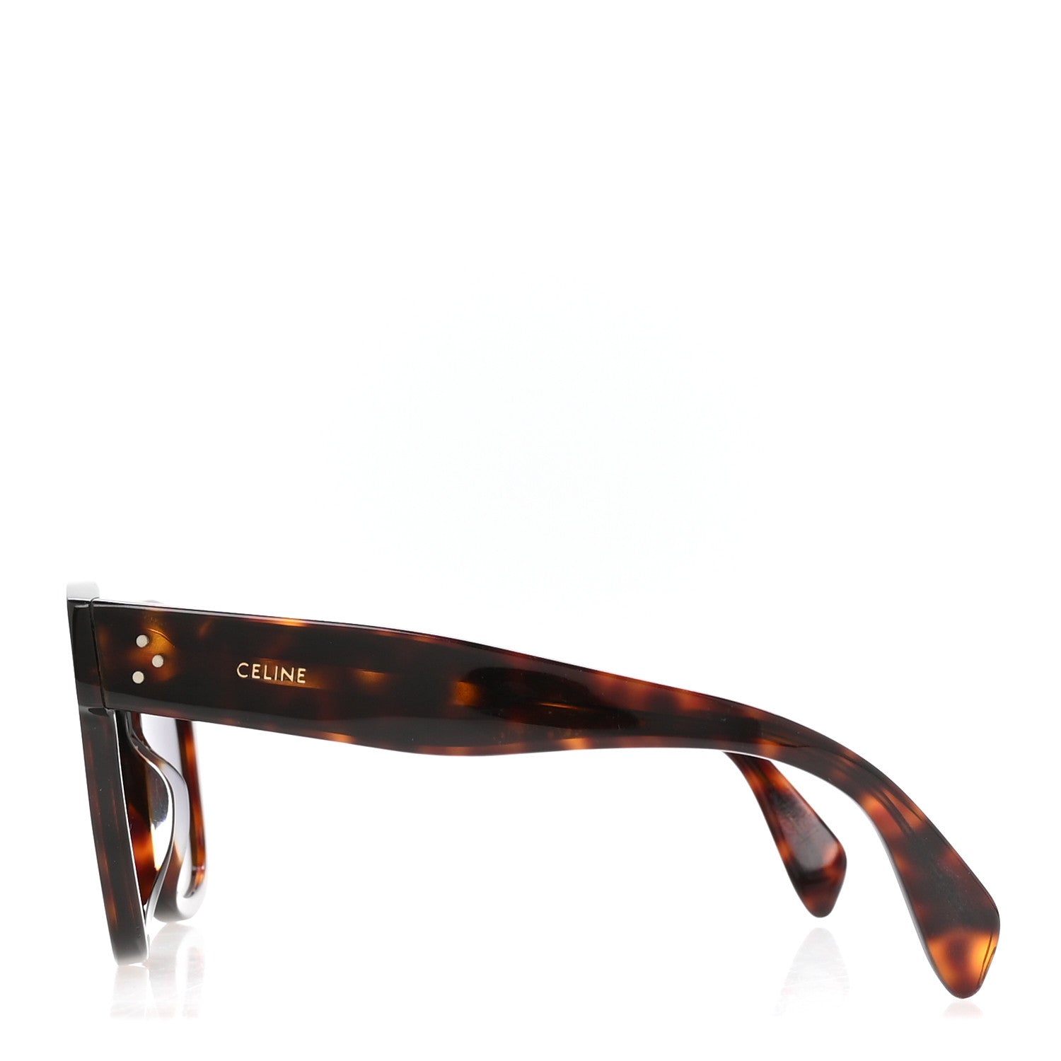 Celine Polarized New Audrey CL4002UN Sunglasses Tortoise 3 of 8