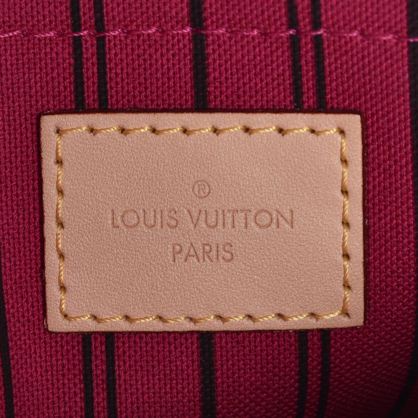 Monogram Neverfull MM GM Pochette Pivoine