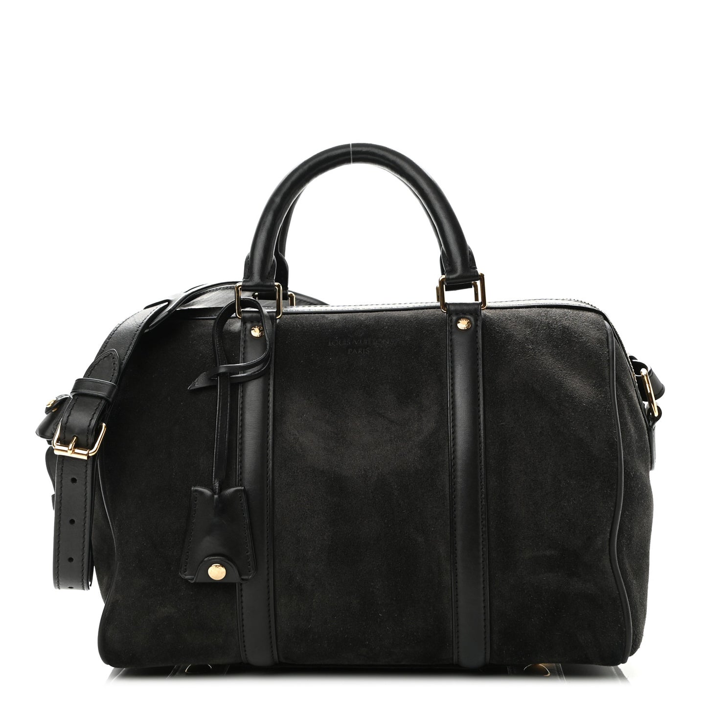 Suede Calfskin SC Bag PM Asphalt