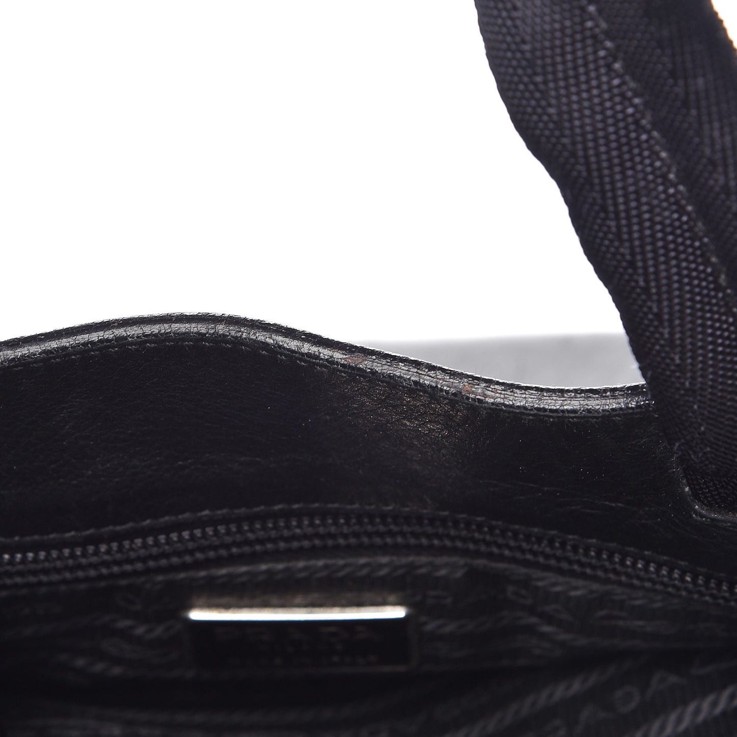 Soft Calf Shopping Tote Black