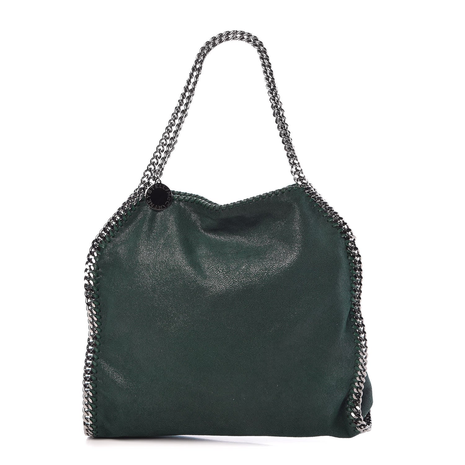 Stella McCartney Shaggy Deer Small Falabella Tote Petroleum 1 of 8