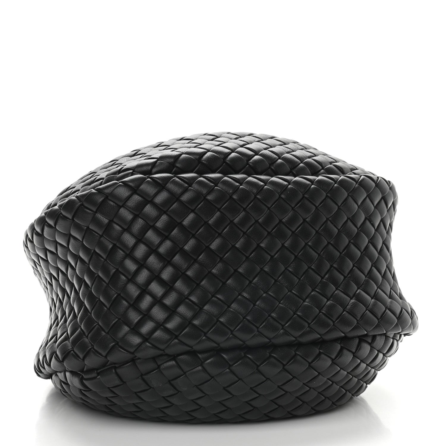 Bottega Veneta Lambskin Intrecciato Mini Padded Jodie Black 923537
