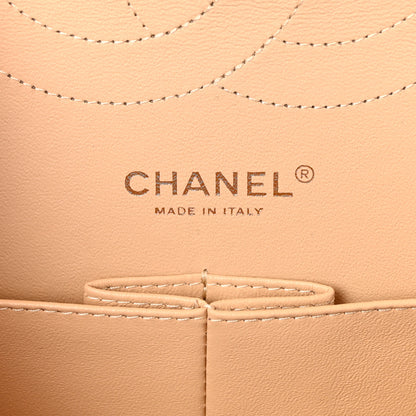 Chanel Caviar Quilted Jumbo Double Flap Beige 6 of 11