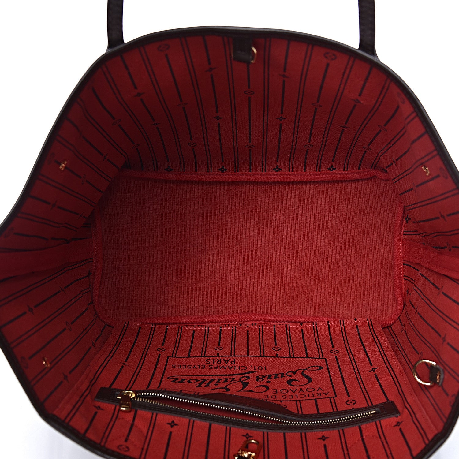 Louis Vuitton Damier Ebene Neverfull MM 5 of 10