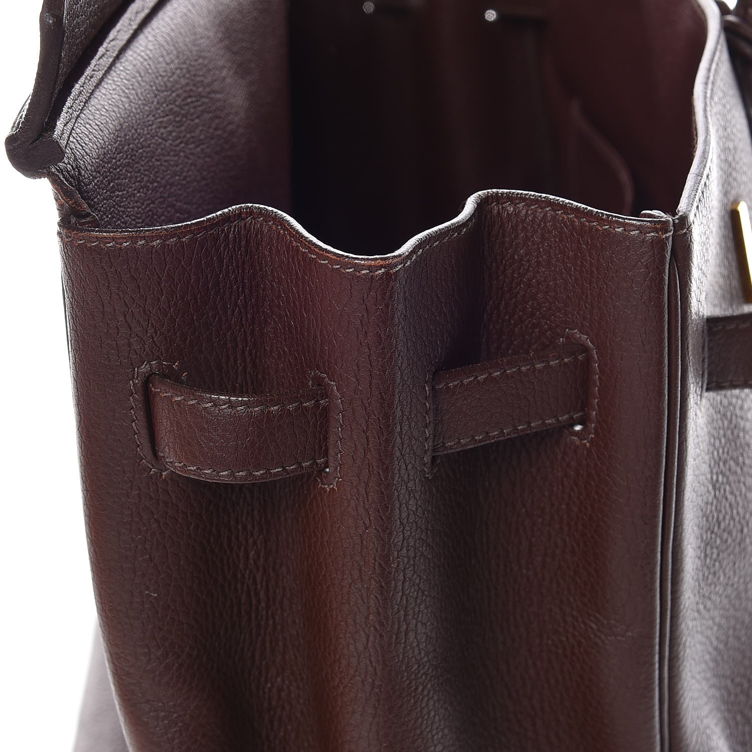 Hermes Togo Birkin 35 Chocolate 26 of 53