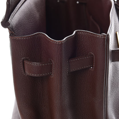 Hermes Togo Birkin 35 Chocolate 26 of 53