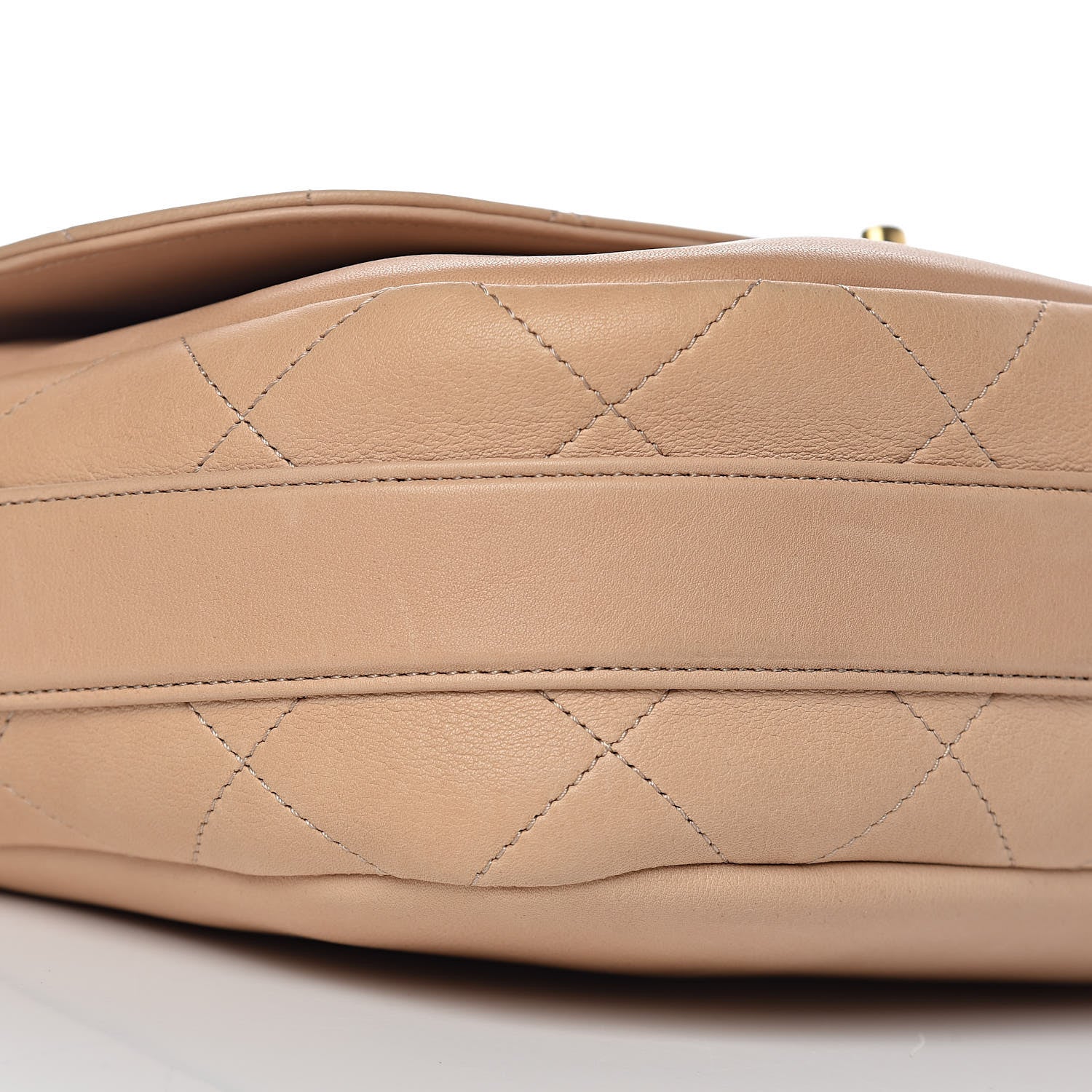 Chanel Calfskin Stitched Small Paris in Rome Messenger Beige 11 of 12