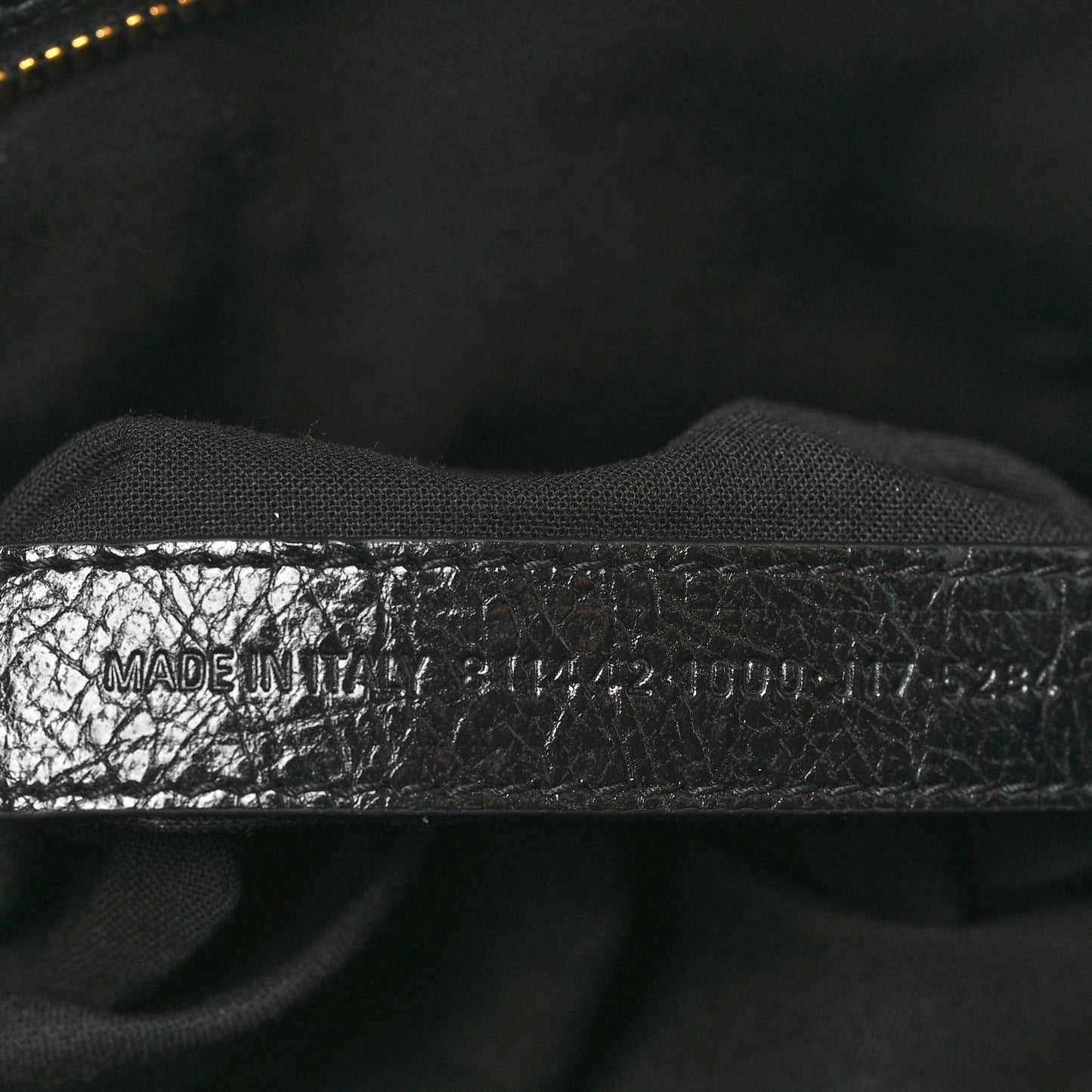 Agneau Arena Gold Hardware Small Le City Black