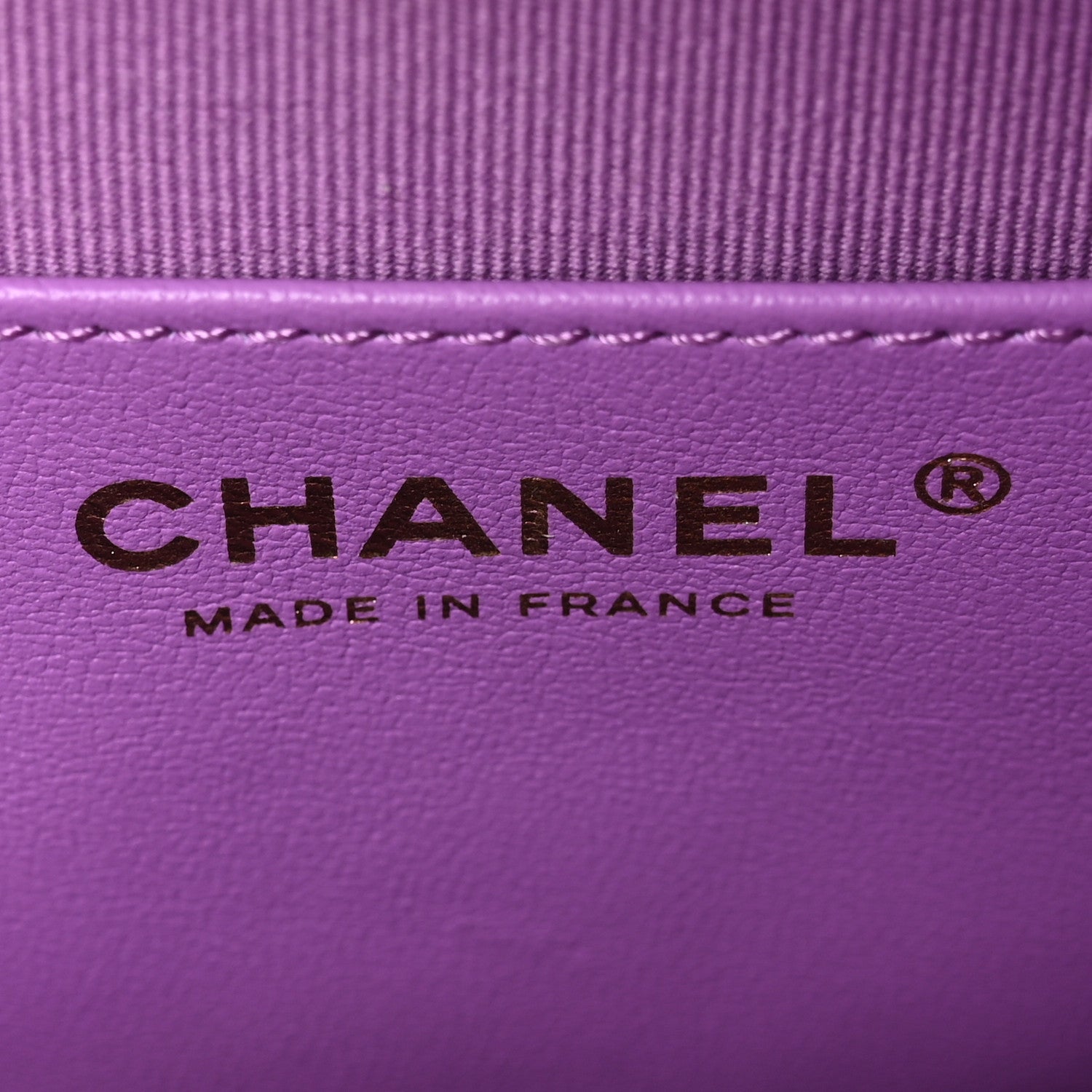 Chanel Lambskin Quilted CC In Love Heart Bag Purple 5 of 10