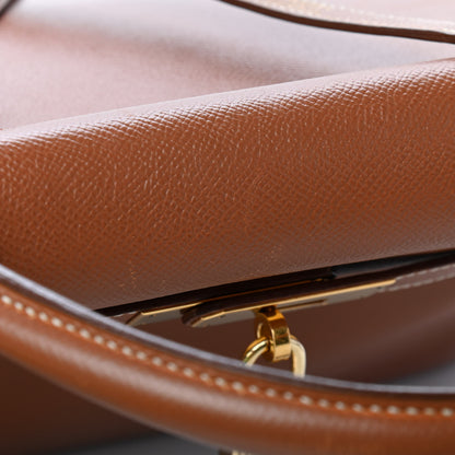 Hermes Courchevel Kelly Retourne 32 Gold 18 of 19