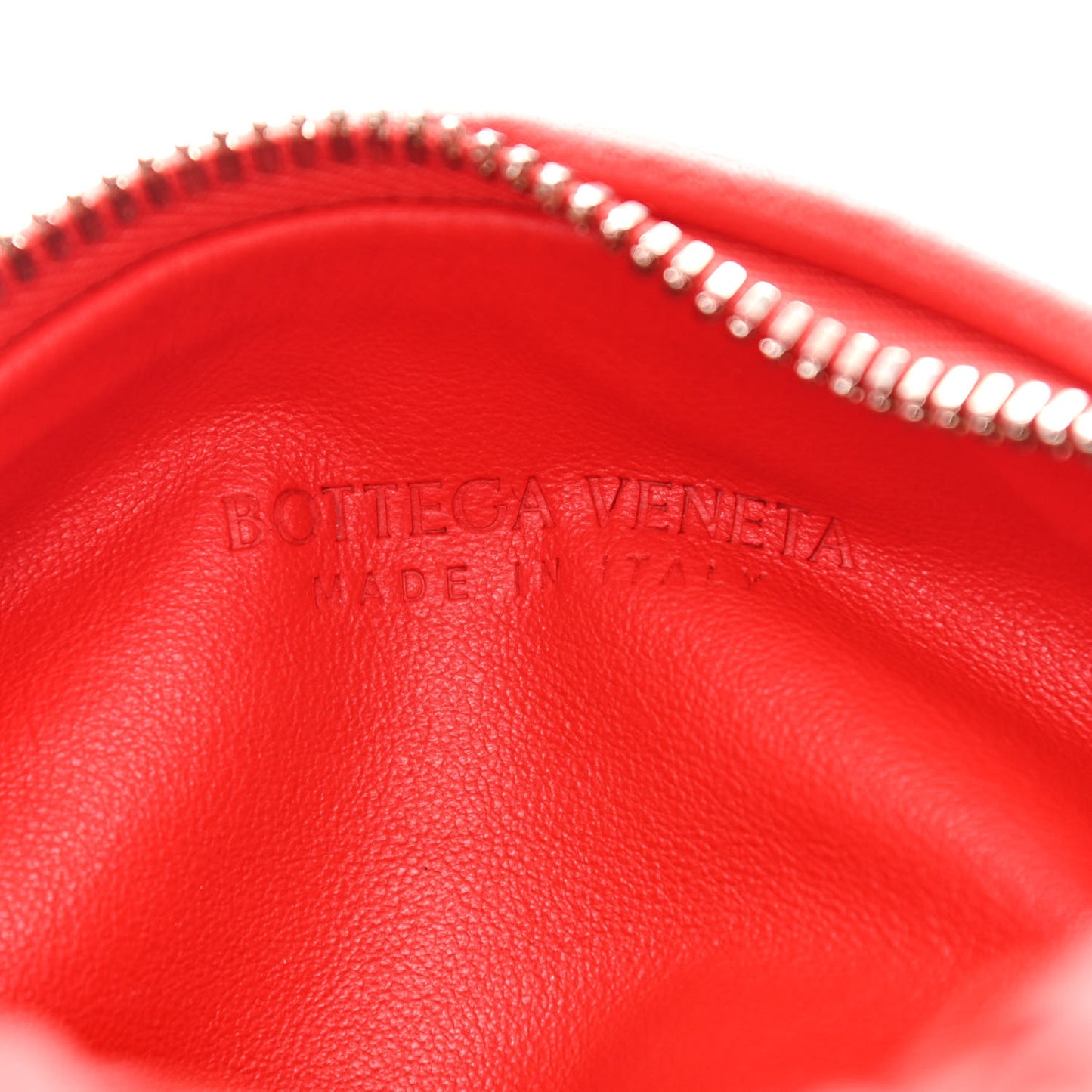 Nappa Intrecciato Mini Jodie Red