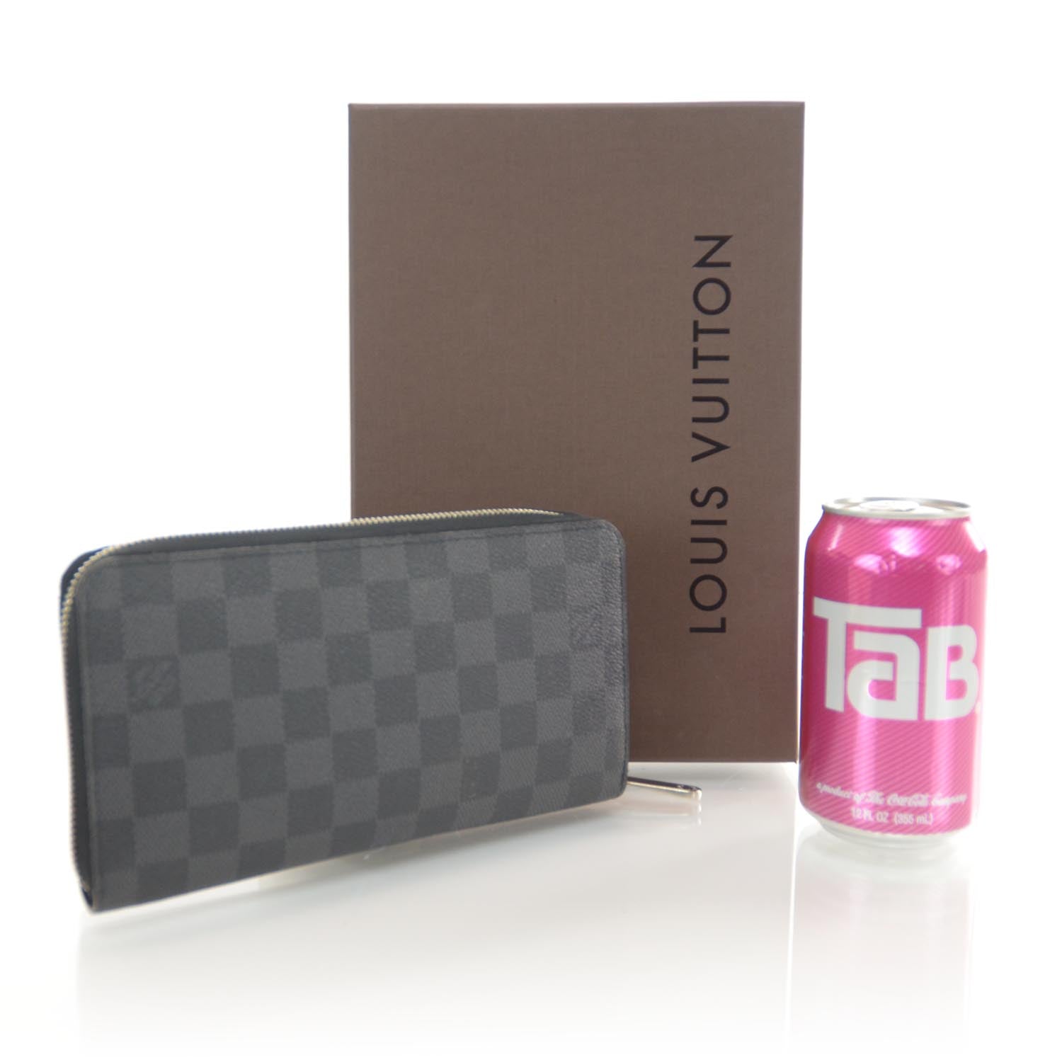 Louis Vuitton Damier Graphite Zippy Organizer Wallet 2 of 7