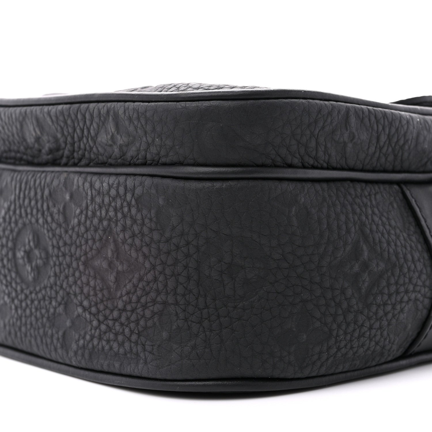 Louis Vuitton LOUIS VUITTON Taurillon Monogram S Lock Messenger Black 9 of 11