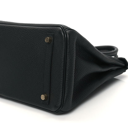 Hermes Togo BIRKIN 30 Black 10 of 11