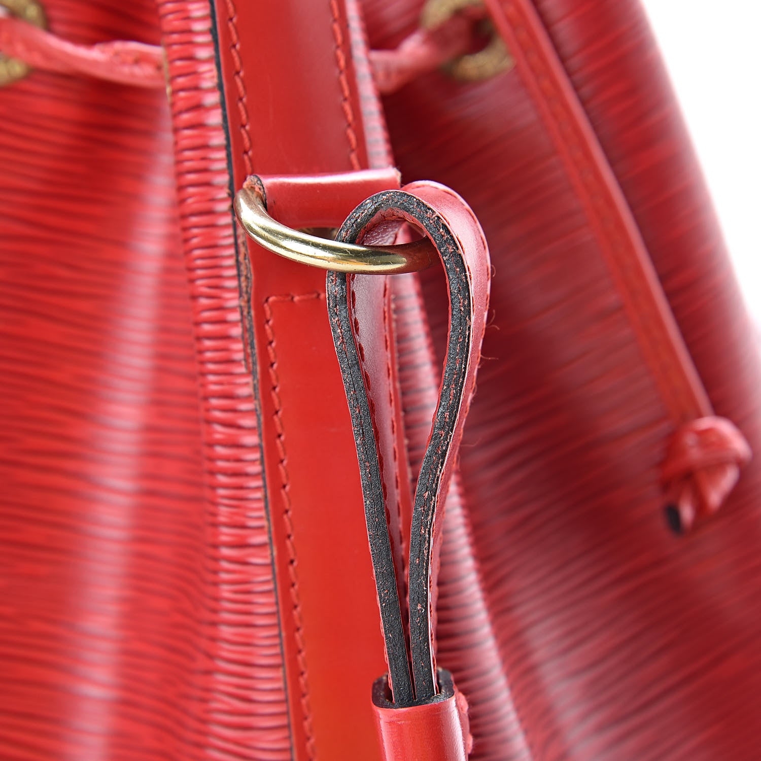 Louis Vuitton Epi Petit Noe Castillan Red 18 of 20
