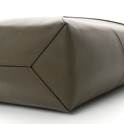 Loewe Shiny Calfskin Medium Puzzle Fold Tote Umber 9 of 10