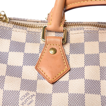 Louis Vuitton Damier Azur Speedy Bandouliere 30 20 of 22