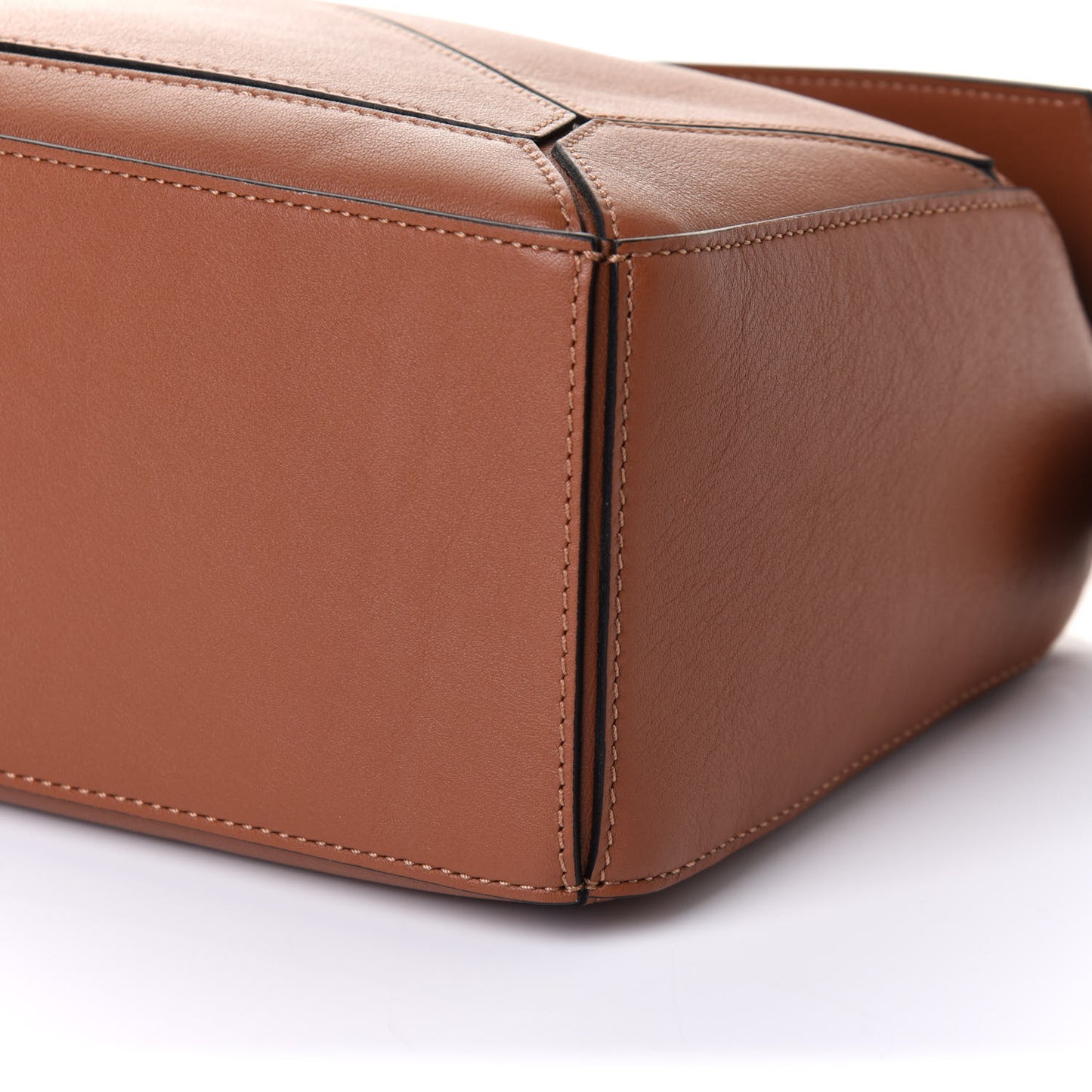 Calfskin Small Puzzle Bag Tan
