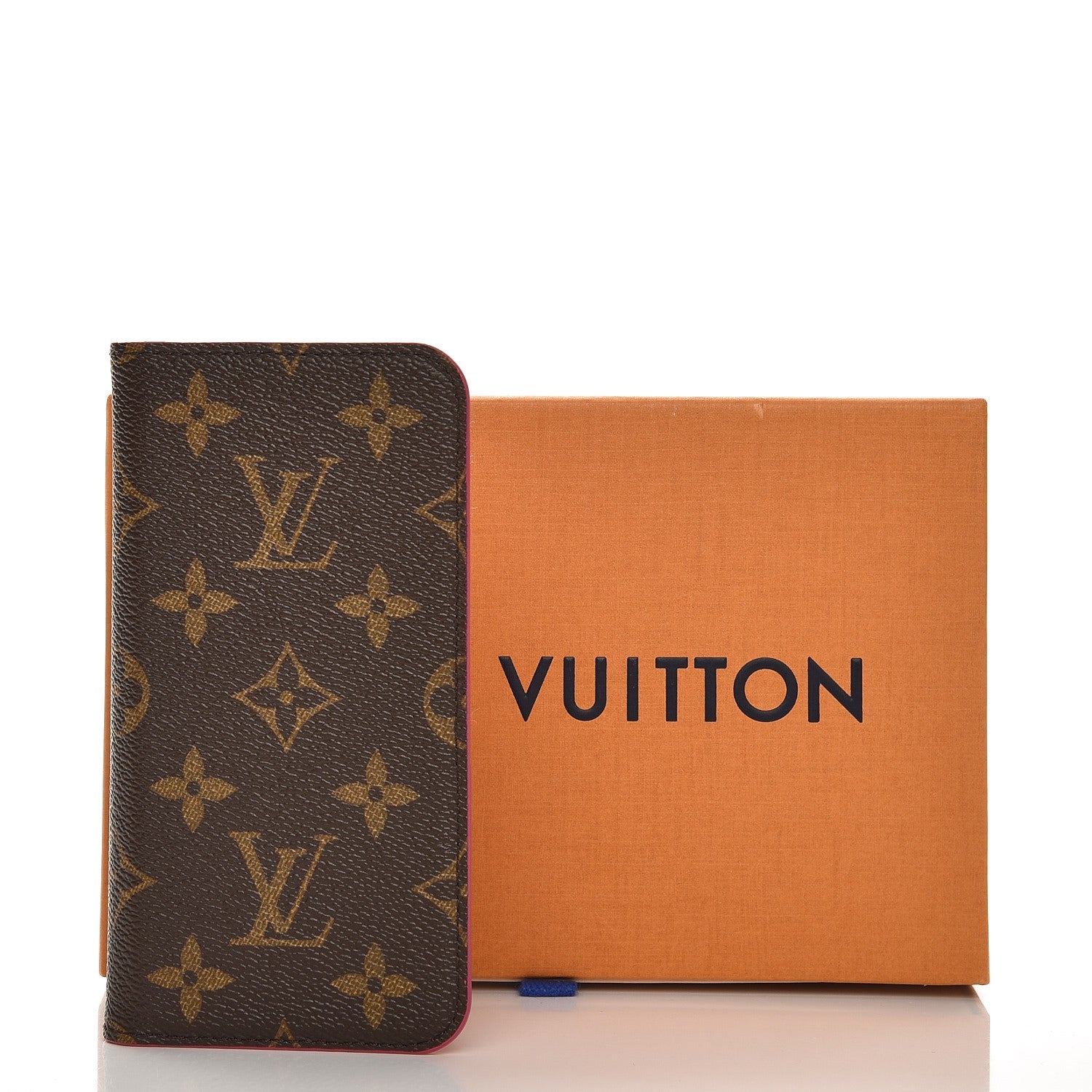 Louis Vuitton Monogram iPhone X Folio Case Rose Pop 7 of 7